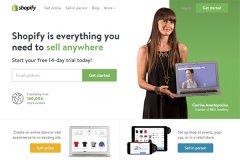 Shopify，一枚簡潔清新的國外電子商務(wù)平臺網(wǎng)站